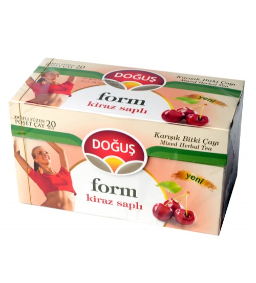 Form Çay Kiraz Saplı